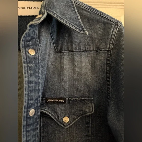 Calvin Klein - Denim Shirt - Picture 2 of 5